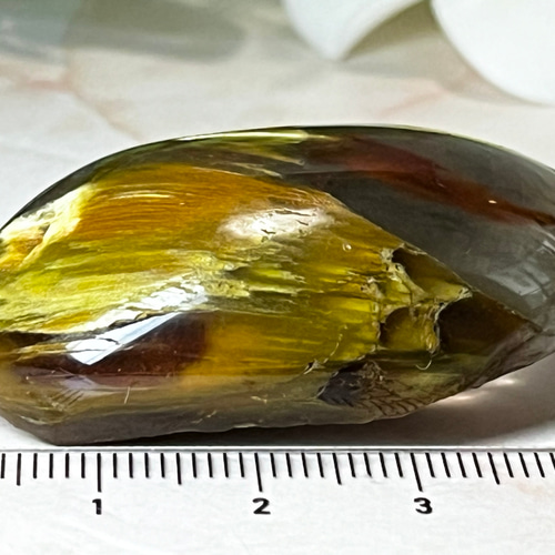 サンセット アンフィボール✨　ルチルクォーツ ポイント　ポリッシュ　原石 サンセット アンフィボール✨ ルチルクォーツ ポイント ポリッシュ