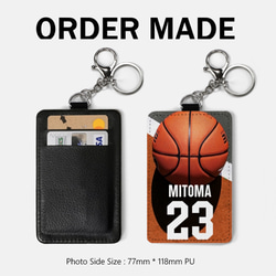 オーダーメイド 名入れ 名前入れ カードケース パスケース バスケ