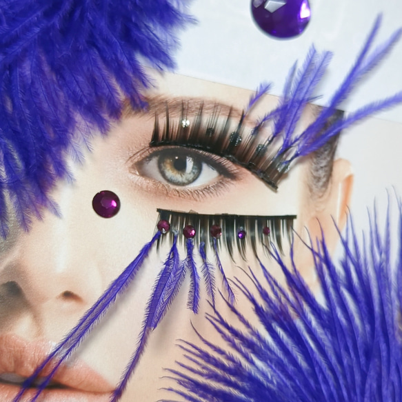 ❤感謝品★Diva Long Purple★partyまつげディーバロングパープル ●即買不可 7枚目の画像