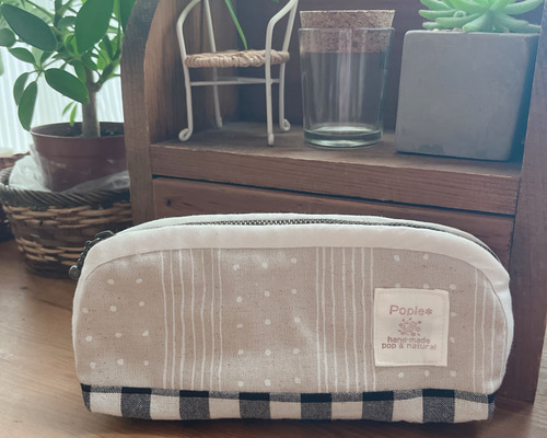 パッチなペンケース＊4 ◻️可愛い◻️パッチワーク◻️コスメポーチ