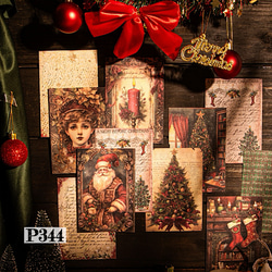 ☆SALE☆送料無料【P344コラージュ素材】海外紙モノ ジャンク