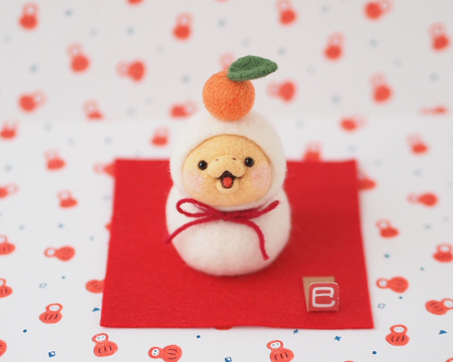 羊毛フェルト フェルト アニマル ミニチュア クリスマス 冬 飾り
