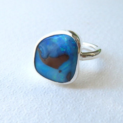 シルバー ボルダーオパール リング 指輪・リング Jewel.studio.M