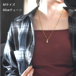 特集掲載【選べる】星に願いを☆　ブルー＆ピンクオパール　コッパー　スター　サージカルステンレス　ネックレス40㎝ 8枚目の画像