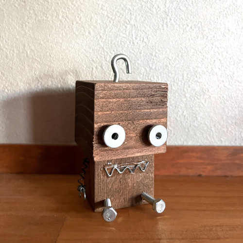 ロボット 模型 ボルト ナット ハンドメイド 手づくり 廃材 鉄製 ミニチュア ロボット 模型 ボルト ナット ハンドメイド 手づくり 廃材 鉄製