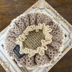 ✴️23日まで　レース編み　大判　ハンドメイド 9ed1be9be1085ac1556c585f98e5ce