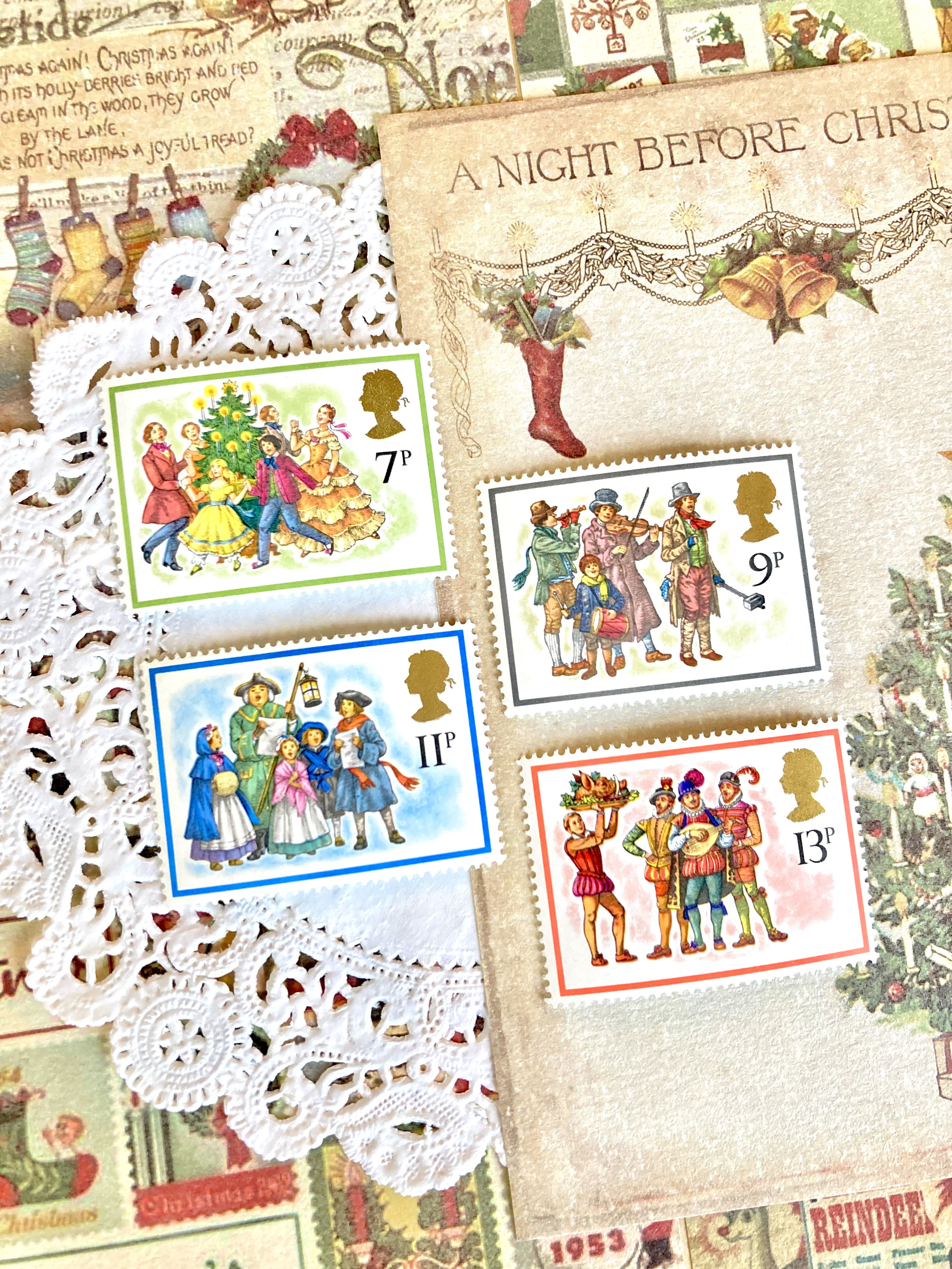 ★外国切手　イギリス　クリスマス　未使用4種完 ★外国切手　イギリス　クリスマス　未使用4種完