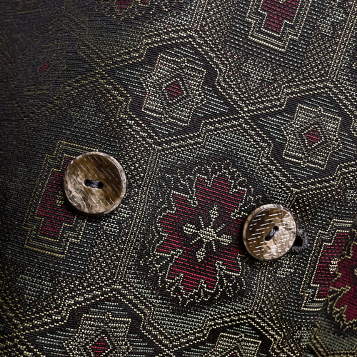 高級仕立て 裏地付きケープ コート 裏地付き 着物リメイク ポンチョ