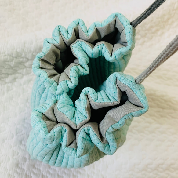 nubiが選べる巾着　H20W18 ヌビ巾着　コップ袋　入園入学　１つ絞り　給食袋　小物入れ 5枚目の画像