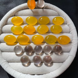 【艶×透明感】私だけの天然石フォークリング　　　フリーサイズ　春アクセサリー 15枚目の画像