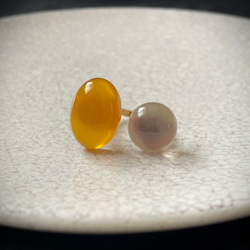 【艶×透明感】私だけの天然石フォークリング　　　フリーサイズ　春アクセサリー 3枚目の画像