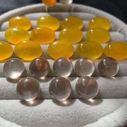 【艶×透明感】私だけの天然石フォークリング　　　フリーサイズ　春アクセサリー 14枚目の画像