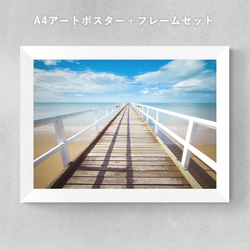 バックサイドワークス【A4サイズ写真ポスターフレーム付き３点セット】ポスター バックサイドワークス【A4サイズ写真ポスターフレーム付き3点セット