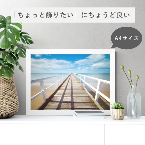 バックサイドワークス【A4サイズ写真ポスターフレーム付き３点セット】ポスター バックサイドワークス【A4サイズ写真ポスターフレーム付き3点セット