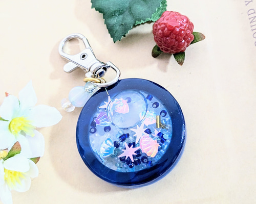 〜fairy様〜 レジンキーホルダー　【海機関車】 fairy様〜 レジンキーホルダー 【海機関車】 - メルカリ