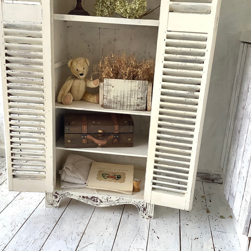 受注製作】スリムキャビネット・フレンチカントリー・フレンチ