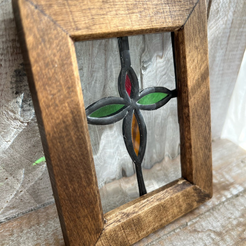 ステンドグラス ミニミニパネル その他インテリア雑貨 Grass Garden