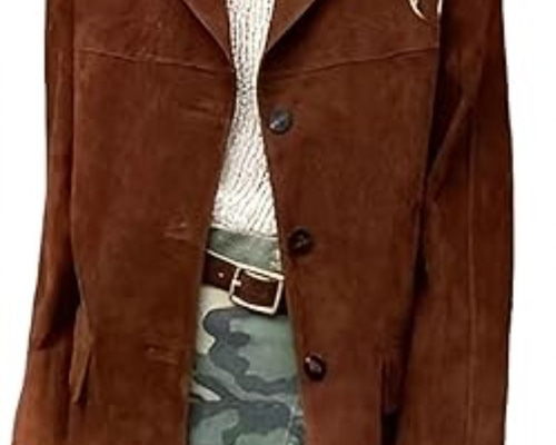 スエードレザーオーバーコート Suede Leather Overcoat ジャケット