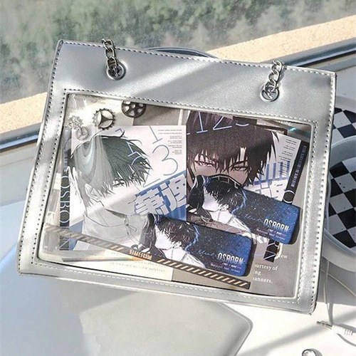 日本風学生用トートバッグ、シングルショルダー、クロスボディ、手持ち