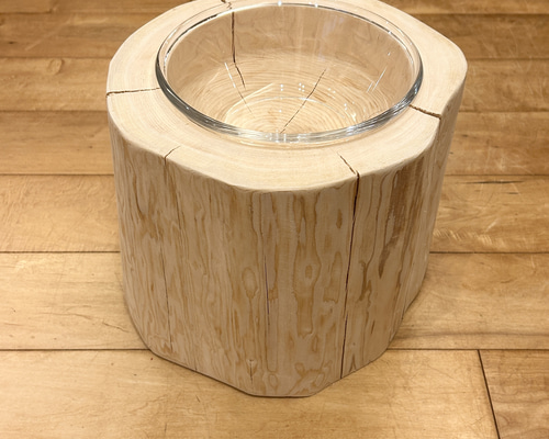 【Pet Table Hinoki】  No.886 Pet Table Hinoki】 No.886 おもちゃ・ペット小物 Wood Factory