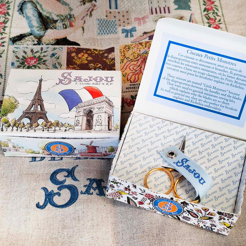 Sajou刺繍ハサミ☆リトルモンスター 再入荷♪ その他素材 hm0101 通販