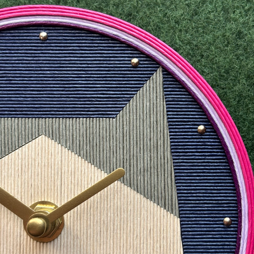 猫時計①nozokineko clock 掛け時計 掛け時計・置き時計 paseri