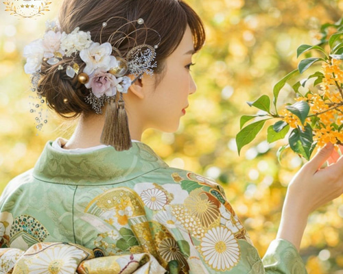 卒業式、成人式、髪飾り　定価14300円　未使用品 ◎ 卒業式 卒業式髪飾り 成人式 成人式髪飾り 和装 袴 振袖