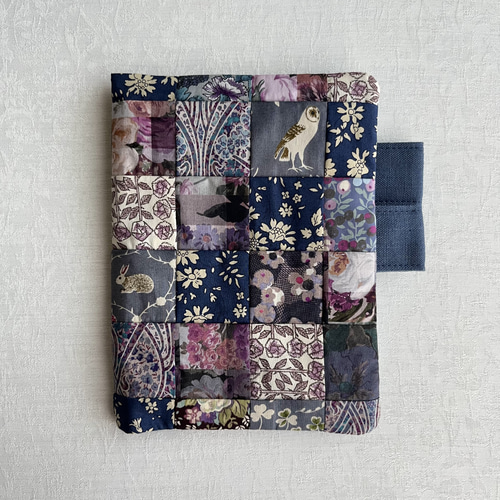 リバティパッチワークA6手帳/文庫本カバー ブックカバー Amikoko 通販