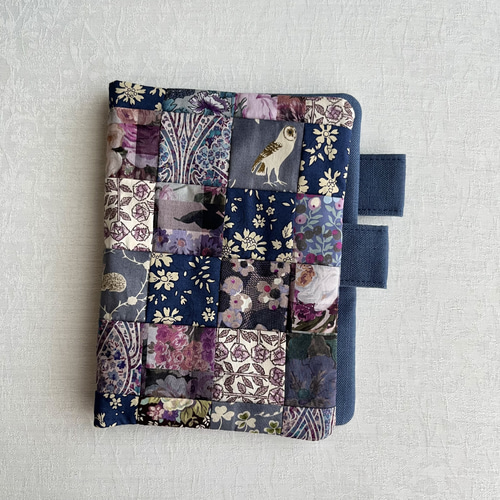 リバティパッチワークA6手帳/文庫本カバー ブックカバー Amikoko 通販