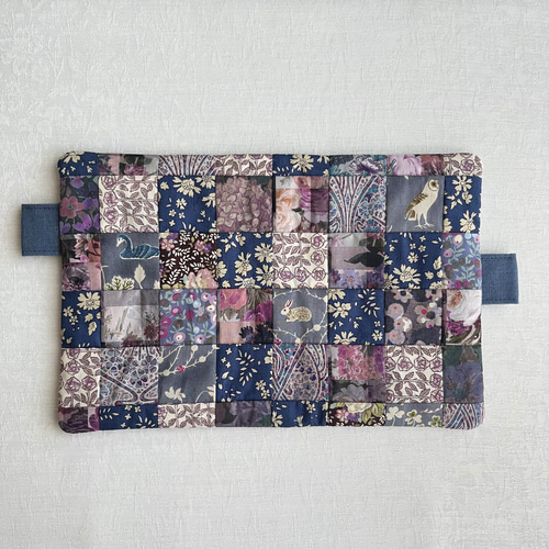 リバティパッチワークA6手帳/文庫本カバー ブックカバー Amikoko 通販