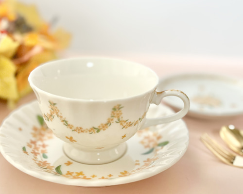 今週末までのお値下げ　アンティーク　ムスティエ　両手付きカップ 289c869e2179fcac62088f2f7f26be