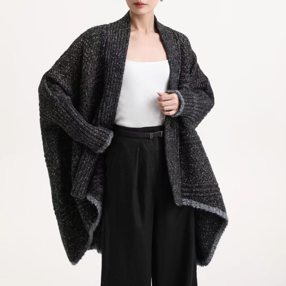 どんなコーデもエレガントにまとまる♪ワンボタンカーディガン 10,360円