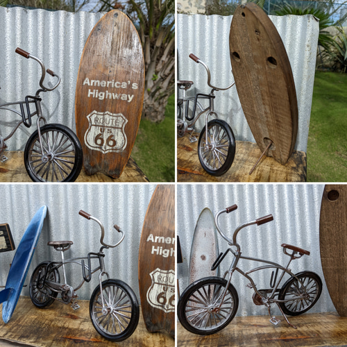 カリフォルニアスタイルの家 ビーチクルーザー オープン&クローズド