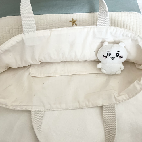 ヌビ イブル生地レッスンバッグ 入園入学準備 くすみカラー レッスン