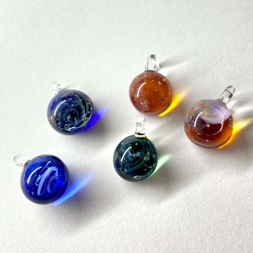 ガラス 宇宙玉 ネックレス 〜 宇宙ガラス mini 〜 チョーカー