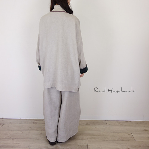 楽一番様　vlasblomme リネンキュロットパンツ 楽一番様 vlasblomme リネンキュロットパンツ