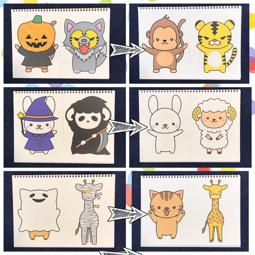 スケッチブックシアター ハロウィンのおはなし 保育教材 幼稚園