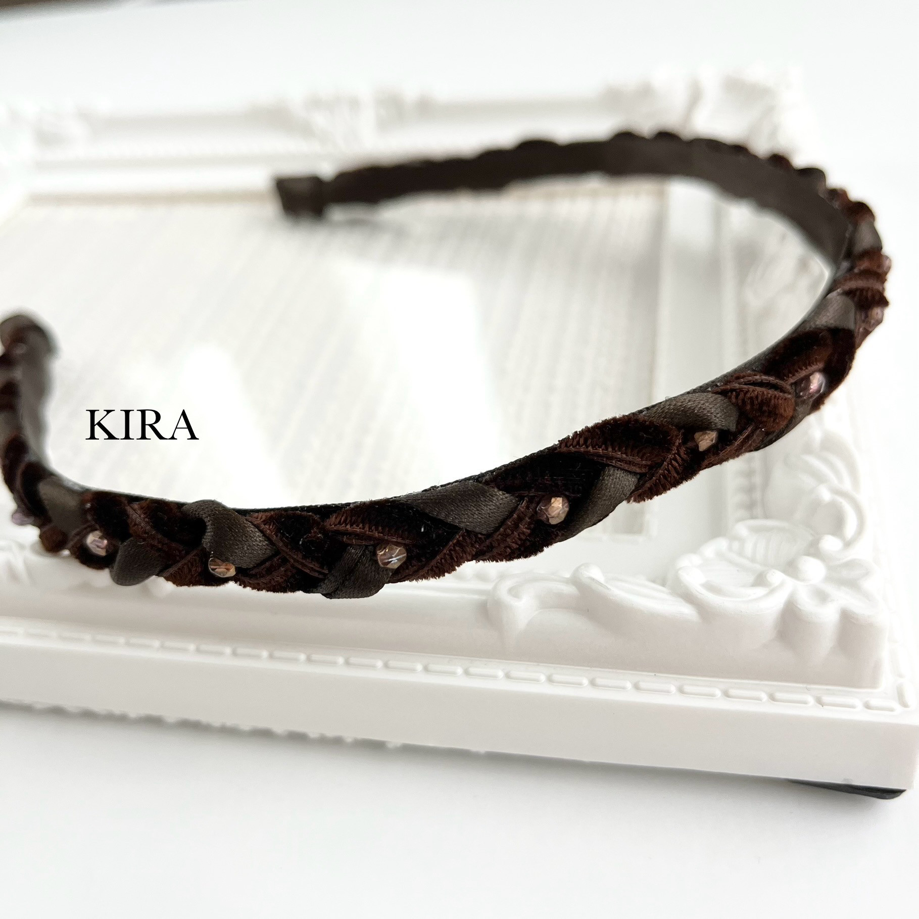 トレス・カチューシャ✨【ブラウン】