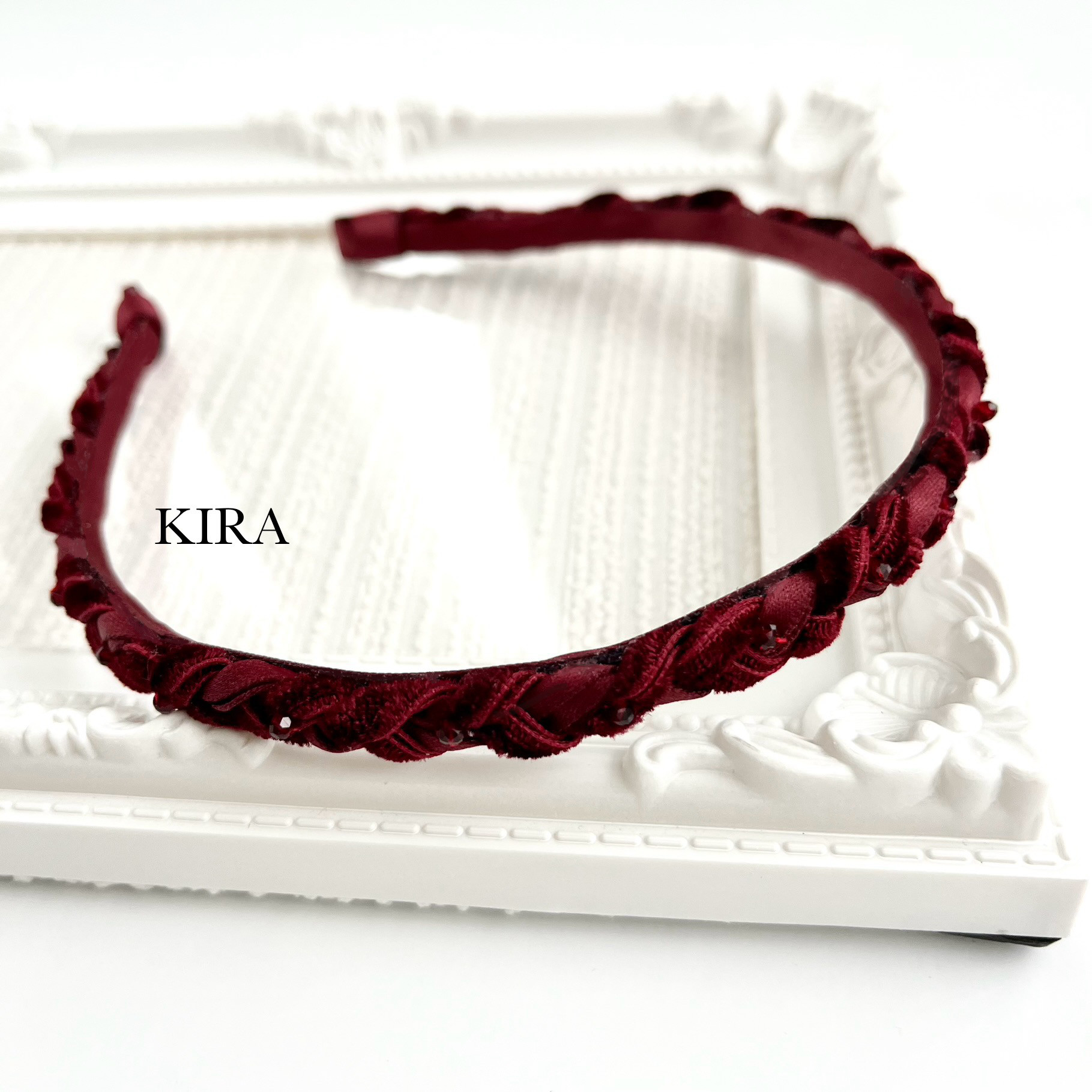 トレス・カチューシャ✨【ボルドー】