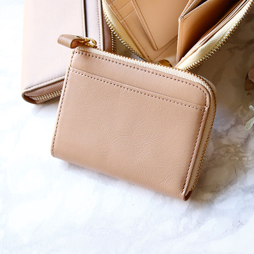 ☆くすみカラー【ミニマルチ財布】使い方自由自在 BELLVO プレミアム