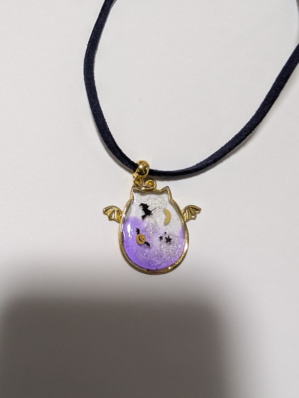 ハロウィンチョーカー ME♡さま☆ハロウィン☆トリミングチョーカー100