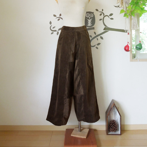 bighug ストレッチコール グリークパンツ○チャコール ロングパンツ 