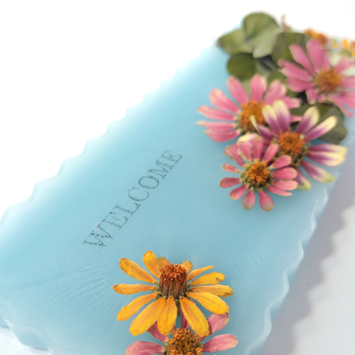 香るウェルカムボード‐フラワーガーデン［アロマワックスサシェ