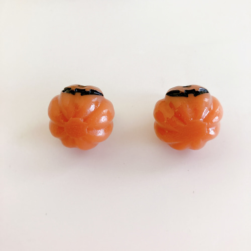 ハロウィンチャーム かぼちゃ 5個 キーホルダー チャーム ＊natsu
