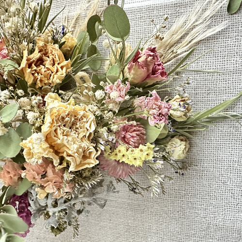 ドライフラワー♡ミニ花束 ガーランド ウェディング エスコート