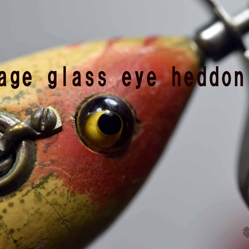 Glass Eye Works グラスアイ グリップ トップウォーター ウッドハンドル ルアー ブラックバス チャンピオン 3本爪 Glass Eye Works グラスアイ グリップ トップウォーター ウッド