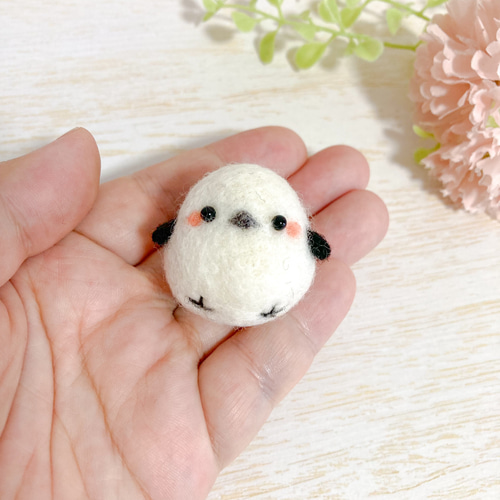 ひな人形 シマエナガ ひな祭り 羊毛フェルト - メルカリ