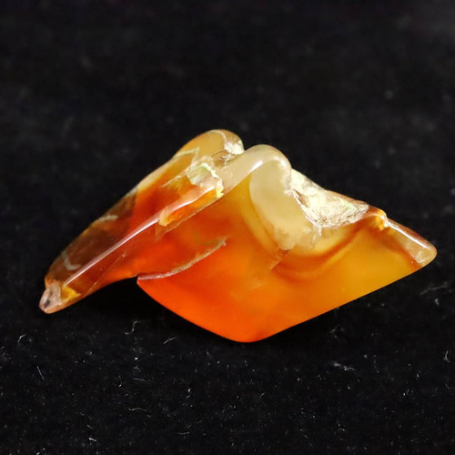 島根県 花仙山 めのう 瑪瑙 原石 3.1g #67607 天然石 榎本通商 通販