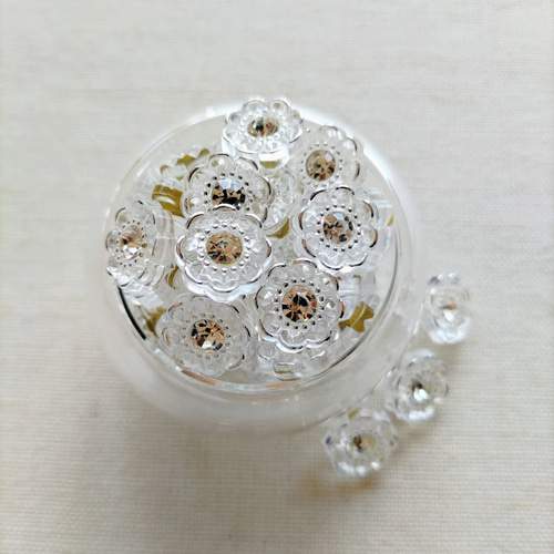 Upcycle Large Metallic Glass Pony2022 | THE HAIR BAR TOKYO