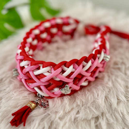 【オーダーについて】パラコードリード❤︎首輪❤︎チョーカー❤︎スマホストラップ 9d8a0d99002b42a854f3762ac9a63d